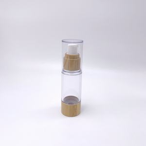 ขวดปั๊มสุญญากาศขนาด 15 มล. 30 มล. 50 มล. ขวดพลาสติกสำหรับโลชั่น รองพื้น บรรจุภัณฑ์เครื่องสำอาง หัวปั๊มเคลือบสีเงิน สีทอง - Product Image 3