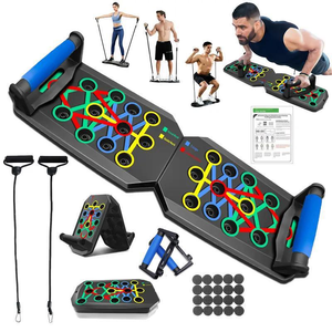 CZFIT Portable Foldable 28 in 1 Push up Bar at Home Gym Pushup Handles for Floor Professional <b>Strength</b> <b>Training</b> Equipment Unisex - Product Image 5