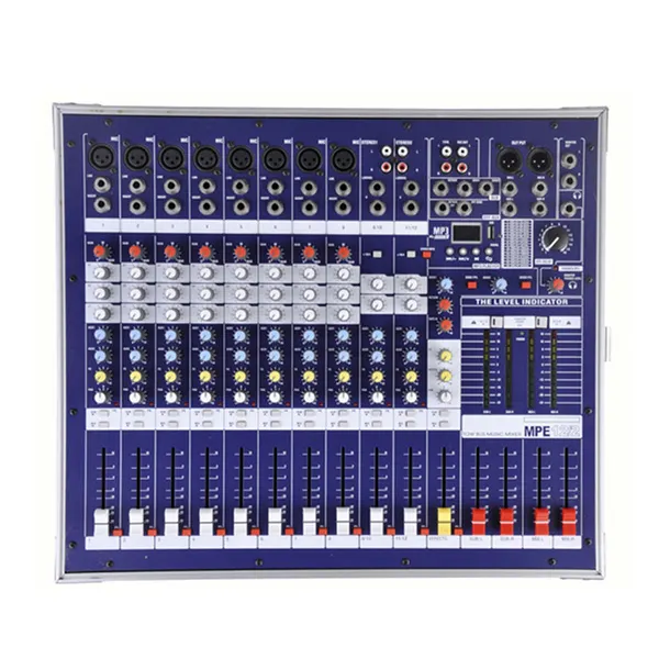 Professional 8 Channel Mixing Console Audio Mixer PM2000USB