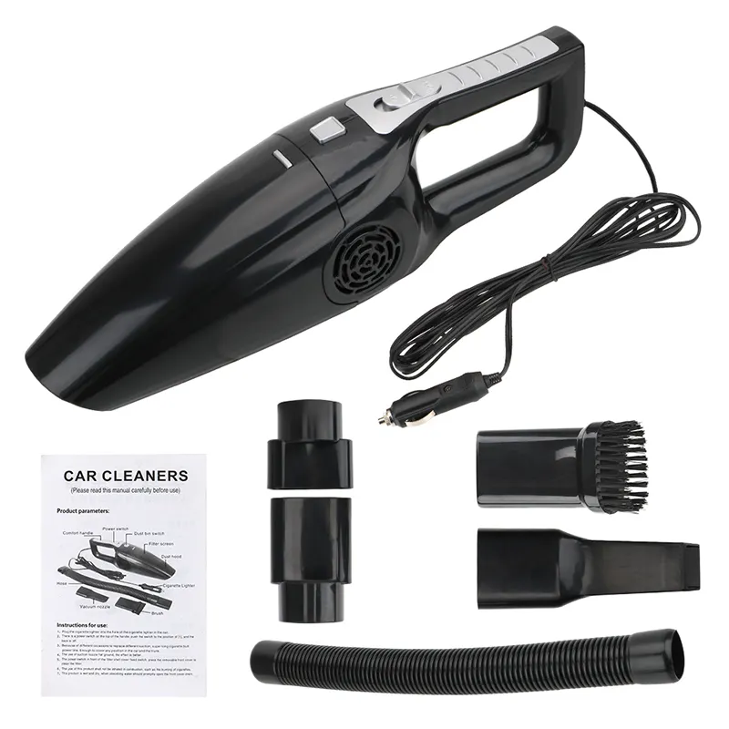 High Suction Wet And Dry dual-use Vacuum Cleaner Handheld 12V Mini Portable Vacuum Cleaner for car