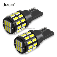 Ampoules LED JIACHI New T10 3014 30SMD 12-24V pour tableau de bord, lampes d'instrumentation, matériau FPC noir, ajustement universel pour Explorer