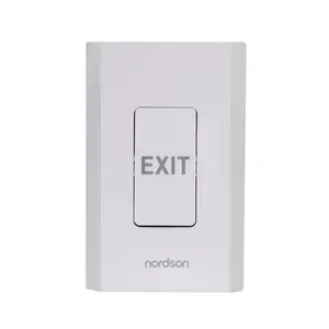 Nordson NF-M55、バックボックス付きNC \ NO \ COM耐火PC素材表面実装出口ボタン
