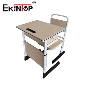 Muebles Escolares, Silla <span class=keywords><strong>de</strong></span> <span class=keywords><strong>Escritorio</strong></span> <span class=keywords><strong>de</strong></span> Madera para Estudiantes, Mesa y Silla <span class=keywords><strong>de</strong></span> Estudio Económicas, Juego Individual <span class=keywords><strong>de</strong></span> <span class=keywords><strong>Escritorio</strong></span> y Silla para Primaria - Product Image 4