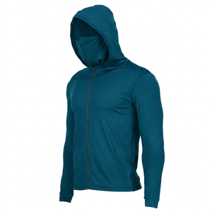 Ropa Deportiva Unisex a la Moda, Talla Grande, con Cierre Frontal, Manga Larga, Corte Ajustado, Sudadera con Capucha, Ropa de Gimnasio de Secado Rápido, Transpirable, con Patrón 3D - Product Image 2
