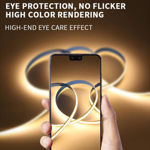 24V 8mm COB <strong>LED</strong> Strip <strong>Light</strong> Flexible High Brightness 4000K Warm White Wi-Fi Remote Control Indoor Cabinet <strong>Furniture</strong> Accent - Product Image 5