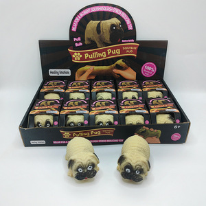 Pug anti-stress à caresser, style Le Douyin, le même style que le chien à tapoter, Lala Le Shapi Dog, pour soulager le stress et déstresser lentement. - Product Image 4
