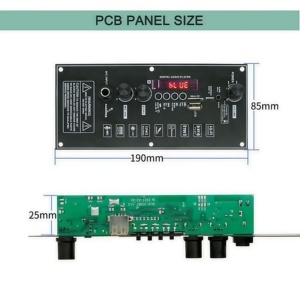 Reproductor de música MP3, placa decodificadora de Audio, módulo amplificador de potencia de doble canal <span class=keywords><strong>Bluetooth</strong></span>, accesorios para altavoces - Product Image 3