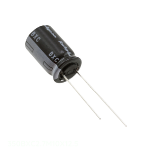 Condensateur original CAP ALUM 2.7UF 20% 350V RADIAL 350BXC2.7M10X12.5 à montage traversant 2.7 uF - Product Image 1