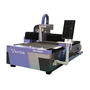 Pemotong Laser sistem Laser Universal profesional untuk logam dengan pengontrol Au3tech dan kepala pemotong fokus otomatis