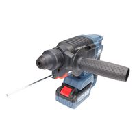 Marteau perforateur rotatif sans fil professionnel 21V à moteur électrique sans balais pour béton, outil à percussion alimenté par batterie au lithium