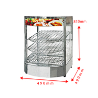 Armoire chauffante de maintien au chaud des aliments, machine de cuisson électrique industrielle commerciale en acier inoxydable isolé