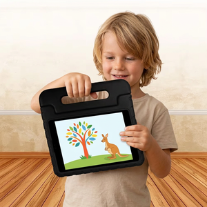 Étui de tablette pour enfants avec poignée, housse de protection noire pour iPad A16 11e génération 2025 10e 2022 10,9 pouces, utilisation sécurisée pour les enfants - Product Image 1