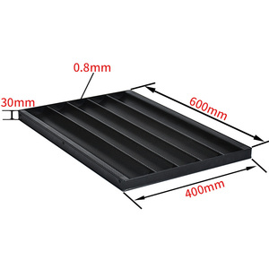 5 kanal 600x400x30mm alüminyum baget fransız ekmek için pişirme tepsisi 60x40 fırın tava kalıp - Product Image 2