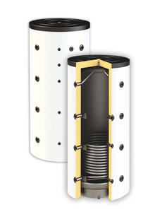 Chauffe-eau électrique indirect à double serpentin solaire 1000L <span class=keywords><strong>en</strong></span> acier inoxydable avec réservoir de stockage pour usage domestique et extérieur - Product Image 5