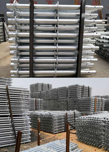 Materiales para Andamios de Edificios de Gran Altura: Andamios de <span class=keywords><strong>Segunda</strong></span> <span class=keywords><strong>Mano</strong></span> con Estructura en H, Galvanizados y Móviles - Product Image 5