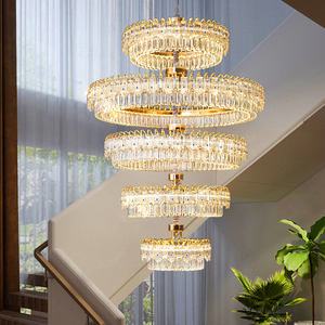 <b>Living</b> <b>Room</b> Pendant <b>Light</b> Bedroom Villa Gold <b>Led</b> Modern Large Luxury Crystal Chandelier <b>Lights</b> - Product Image 6