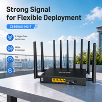 Routeur WiFi 6 5G d'entreprise Z8105AX-M2-T AX3000 CPE industriel VPN Réseau sécurisé haute vitesse