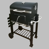 Gril BBQ Commercial en Acier Inoxydable pour Fruits et Thé, Gril à Charbon Santa Maria en Céramique