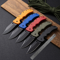 Couteau de poche CNC de haute qualité avec manche ABS personnalisé, couteau chinois, outil de camping extérieur – Fournisseur