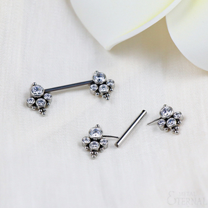 Eterno Metallo ASTM F136 Impianto In Titanio Grado Threadless Capezzolo <span class=keywords><strong>Piercing</strong></span> - Product Image 5