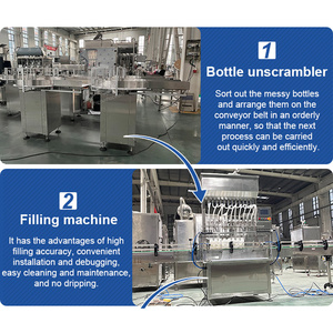 OCEAN Cerveza automática 4 cabezas Isobaric Pet Botella de plástico Llenadora Vino espumoso Máquina de llenado para alcohol - Product Image 4