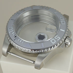 Boîtier de montre étanche en acier 316L de 40 mm pour <span class=keywords><strong>mouvement</strong></span> <span class=keywords><strong>Seiko</strong></span> NH35 NH34 NH36 NH38 Miyota8215 ETA2824, accessoires de montre en saphir - Product Image 5