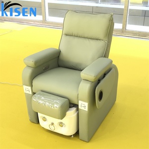 KISEN Chaise de pédicure électrique européenne personnalisable avec logo, pour salon de beauté, style moderne, pour massage et manucure - Product Image 2