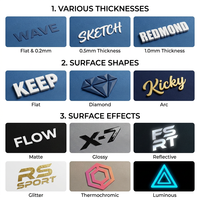 Étiquette personnalisée pour uniforme d'entreprise, étiquette réfléchissante personnalisée pour vêtements de travail, service de fabrication OEM, fabricant, qualité supérieure