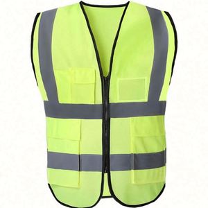 Gilet de sécurité réfléchissant haute visibilité au travail vêtements de sécurité vente en gros bon marché - Product Image 4
