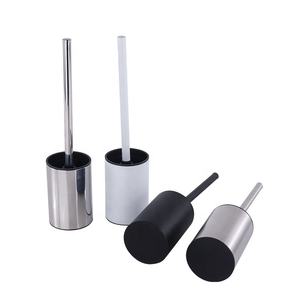 מברשת אסלה חדשה מנירוסטה מברשת ניקוי אסלה מברשת אסלה בצבעים שונים לאמבטיה עם ידית ארוכה - Product Image 2