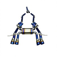 Échappement G8x pour M2 G87, M4 G82, Échappement Valvetronic pour M2 G87, M4 G82, Résonateur de tuyau intermédiaire M3 G80 en Titane