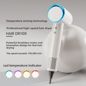 <span class=keywords><strong>Asciugacapelli</strong></span> Senza Pale ad Alta Velocità 1400W, Phon Ionico Professionale ad Asciugatura Rapida, Temperatura Costante, Ioni Negativi <span class=keywords><strong>per</strong></span> Casa e Viaggio - Product Image 4