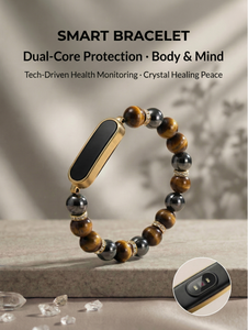 Bracelet Connecté BQ2 Cat Eye avec Bracelet en Alliage, Podomètre, Moniteur de Fréquence Cardiaque et de Sommeil, Sans Écran, Cadeau Tendance pour Android/iOS - Product Image 5