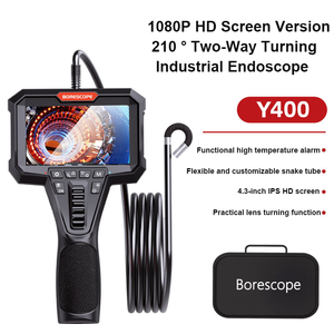 กล้องส่องตรวจสอบแบบสองทิศทาง 1080P 6.2 มม./3.9 มม. กล้อง HD แบบควบคุมทิศทางได้ จอ LCD ขนาด 4.3 นิ้ว กันน้ำระดับ IP67 พร้อมไฟ LED - Product Image 6