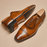 Top 10 Verkaufsschlager Schuhmarken für Herren Trendige Schnürschuhe Hochwertige Echtleder-Herrenschuhe Modische Formelle Schuhe