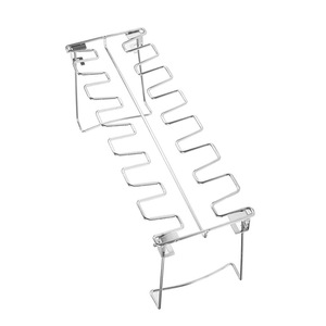Soporte plegable de acero inoxidable para patas de pollo, 430mm, multifuncional, portátil, para horno, barbacoa, parrilla - Product Image 3