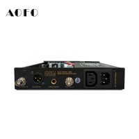 Récepteur de microphone sans fil portable professionnel à tube à vide monocanal M-8601 Bluetooth USB pour KTV, scène, karaoké, sonorisation