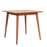Tables de restaurant modernes en bois, meubles de bar, tables carrées en bois pour café, ensemble de tables