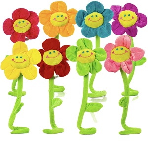 Juguete <span class=keywords><strong>de</strong></span> Peluche Personalizado con <span class=keywords><strong>Cara</strong></span> Feliz, Juguete <span class=keywords><strong>de</strong></span> Girasol para Regalo - Product Image 2