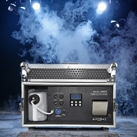 SITERUI à base d'eau 1000W Haze Machine DMX télécommande Mist Hazer Fog Machine avec étui de vol