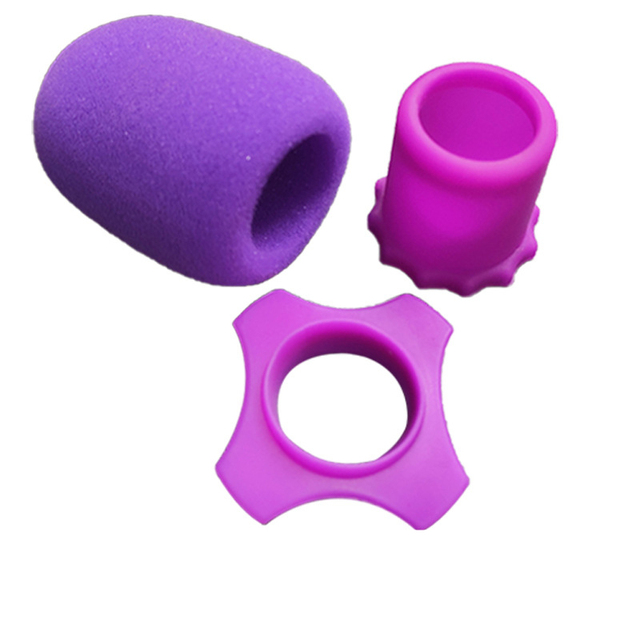 Custom Print Logo Microphone Covers Reporter Microphone Polyurethane Foam Windscreen for Handheld Protection