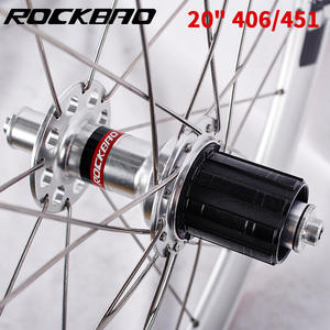 Juego de Ruedas para Bicicleta Rockbao de 20 Pulgadas 406 451, Llanta de Aleación de Aluminio, Rueda para Bicicleta Plegable - Product Image 5