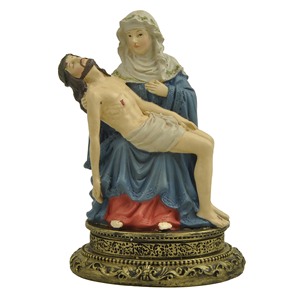 <span class=keywords><strong>Escultura</strong></span> <span class=keywords><strong>de</strong></span> la Piedad, Virgen María con el Niño Jesús, Figura Pintada a Mano, Regalo Católico Perfecto para Pascua, Navidad y Sala <span class=keywords><strong>de</strong></span> Oración - Product Image 2