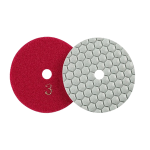 100mm Runde Harz-Diamant-Trockenpolierscheibe für Granit und Marmor mit Anpassbarer Körnung 50/100/200/400/800/1500/3000 - Product Image 2