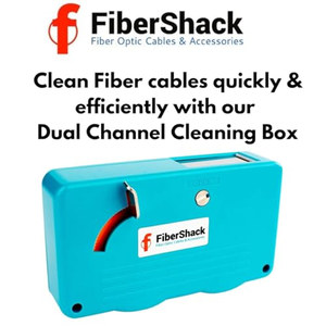 Boîte de nettoyage de câbles à fibres optiques OEM ODM Fibershack, lot de 3, nettoie les connecteurs de câbles à fibres optiques SC LC, inclut des capuchons anti-poussière pour - Product Image 2