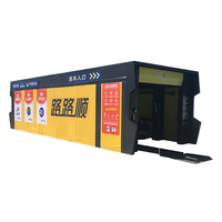 Machine à laver automatique de type tunnel, équipement de lavage de voiture de véhicule tout-terrain contrôlé par ordinateur, lavage de voiture de station-service m