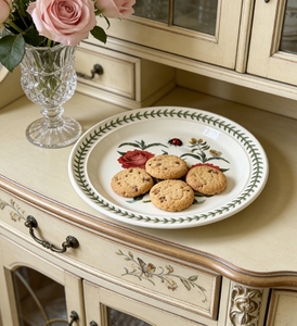 Platos de Cerámica con Estampado Floral Personalizado, Diseño Vintage de Jardín Botánico, Estilo <span class=keywords><strong>Portmeirion</strong></span>, Platos para Ensalada, Regalo de Inauguración de Casa - Product Image 6