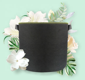 Plantas de jardín no tejidas, bolsas de cultivo negras, macetas de tela con asas - Product Image 6