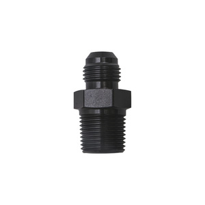 Adaptador Recto Macho de Aleación de Aluminio de 1/2 Pulgada NPT a 10AN, Negro, para Modificación de Automóviles - Product Image 4
