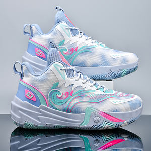 2025 nouvelles chaussures de <span class=keywords><strong>basket</strong></span>-ball plates antidérapantes pratiques pour hommes femmes adolescents étudiants pour les Sports de plein air - Product Image 3